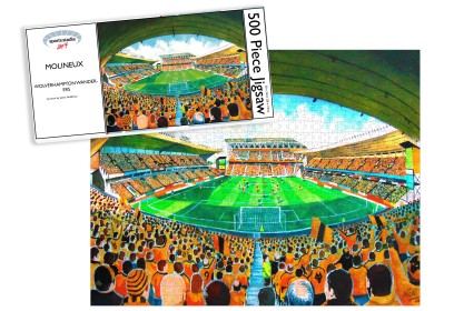 Molineux Stadium Fine Art Jigsaw Puzzle  - Wolverhampton Wanderers FC